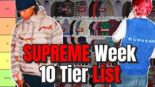 SUPREME Week 10 Tier List [upl. by Preston714]