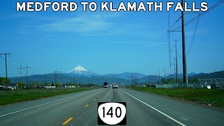 OR62 East amp OR140 East Medford to Klamath Falls  Lake of the Woods Highway [upl. by Juback]