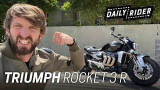 2020 Triumph Rocket 3 R Review  Daily Rider [upl. by Lovett]