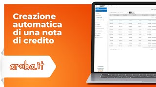 Creazione automatica di una nota di credito [upl. by Anrev]