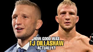 How GOOD was TJ Dillashaw Actually [upl. by Nellda]