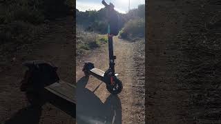 isinwheel GT2 Off Road Electric Scooter electricvehicle scooter offroadelectricscooter [upl. by Atiuqet686]