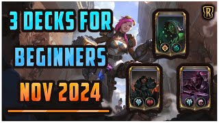 Climb The Ranks FAST With These 3 Beginner Friendly Decks [upl. by Labannah296]