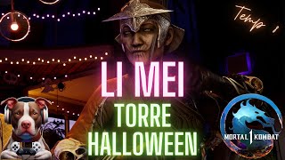 Mortal Kombat 1 Torre Halloween Li Mei  Sub Zero amp Frost Gameplay  Invasión Temporada 8  mk [upl. by Foy225]