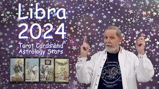 Libra 2024 Yearly Tarot Cards and Astrology Stars Predictions [upl. by Acimak]