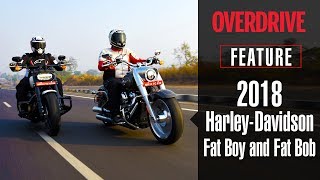 2018 HarleyDavidson Fat Boy and Fat Bob to Mahabaleshwar  Feature  OVERDRIVE [upl. by Heda]