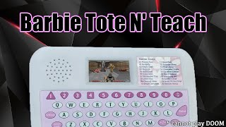 Barbie Tote n’ Teach LCD Learning Game [upl. by Christiansen206]