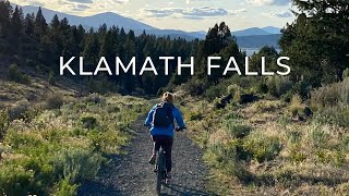 KLAMATH FALLS OREGON  MOUNTAIN BIKING ADVENTURE travelvlog [upl. by Eiramait]