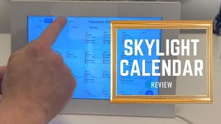 Skylight Calendar Review We put the NO FRILLS Family Calendar to the test [upl. by Aicilram92]