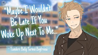 Tsundere Boyfriend Is Late For Class Flirting Comfort M4A ASMR RP [upl. by Nickey775]