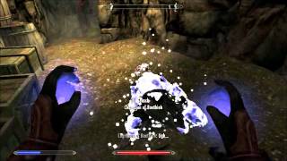 Knifepoint Mine Walkthrough  Skyrim [upl. by Alyehs]