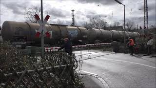 Bahnübergang Ratingen West quotSandstraßequot [upl. by Arannahs]