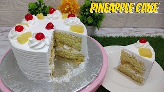 Bakery Style Pineapple Cake RecipeTasty Food Kitchen [upl. by Anitsirhcairam]