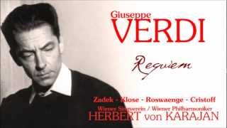 Verdi  Messa da Requiem  Karajan complete live 1949 [upl. by Nonnarb538]