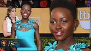 Lupita Nyongo on the Red Carpet SAG Awards 2014 [upl. by Anilatac982]