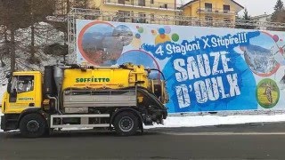 Sauze DOulx  CANAL JET Spurgo Fognatura  Pulizia tubo ghisa amp VIDEOISPEZIONE  SOFFIETTO valSusa [upl. by Gilman604]