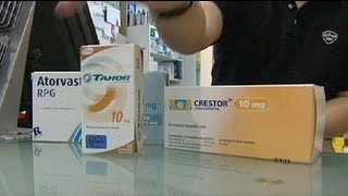 euronews hitech  Statins lowering cholestorol raising debate [upl. by Ateiram]