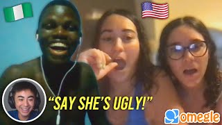 My Friend From Africa ROASTS Americans on Omegle [upl. by Lizzie12]