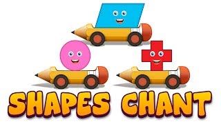 Shapes Chant  Shapes for Children  2d Shapes  Shapes Song [upl. by Matrona]