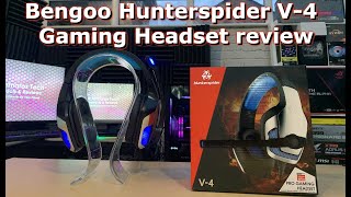 Bengoo Hunterspider V4 Gaming Headset Review [upl. by Decamp656]