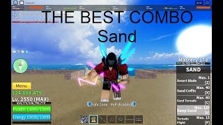 THE BEST COMBO SAND BLOX FRUITS [upl. by Nahrut]