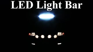 How to Wire an LED Light Bar Properly Project Night Light Episode 3 [upl. by Ahsilrak]