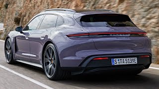 New Porsche Taycan 4S Sport Turismo FACELIFT 2024 598HP  ELECTRIC Sound amp Design [upl. by Faucher]