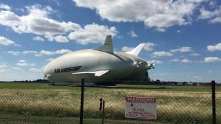 Airlander 10 Airship First Float Out [upl. by Lister111]