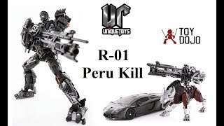 Unique Toys R01 Peru Kill MP Movie Lockdown [upl. by Oisor]