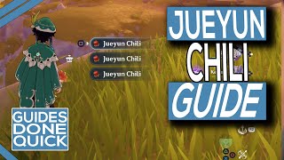 Where To Find Jueyun Chili In Genshin Impact [upl. by Cosma]