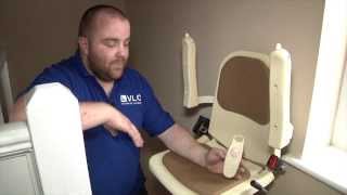 Superglide 120 User Guide by Versatile Lift Company Stairlift Installation Maintenance North West [upl. by Amitak545]