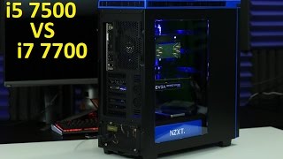 i5 7500 VS i7 7700  EVGA 1080 FTW  Game Benchmarks 1080p [upl. by Florenza]