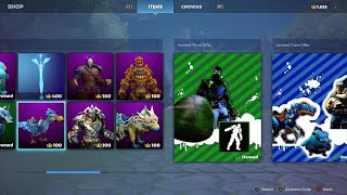 rnfzw  Thanks for the cheap shop everything is 100 crowns  Realm Royale Reforged [upl. by Robena]