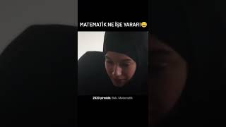 Matematik ne işe yarar😂 shortvideo [upl. by Crocker]