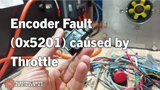 Encoder Fault 0x5201 caused by Throttle [upl. by Nosnevets]