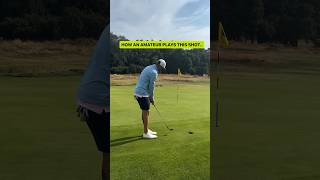 You Won’t Believe How The Pro Golfer Hits This Shot [upl. by Ahsinauj]