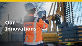 BAUER Spezialtiefbau GmbH – Our Innovations 2020 [upl. by Neleb]