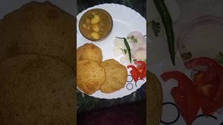 damalu puri ki simple khana ki thali  🍛🍛 [upl. by Akenom864]