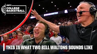 Frank Caliendo impersonates Bill Walton on the call with Bill Walton  ESPN College Basketball [upl. by Teresina]