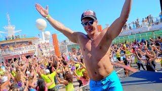 Zumba Cruise 2016  Betos class [upl. by Nolyd]