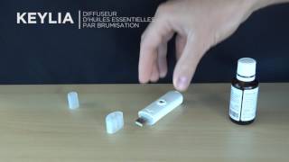 Diffuseur dhuiles essentielles par ultrasons USB Keylia [upl. by Haerle]