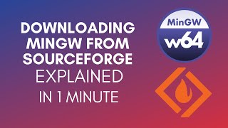 How To Download MinGW From SourceForge 2024 [upl. by Annad888]