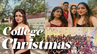 College Christmas Vlog 🎄🧸♥️ Hansika Krishna [upl. by Dombrowski792]