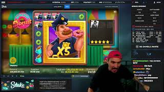 Big Win on Detective Donut  FrankDimes Stake Casino [upl. by Raynor]