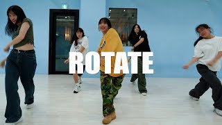 걸스힙합 Becky G Burna Boy – Rotate  hipe Choreography Beginner Class [upl. by Trill]