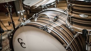 CampC Custom Maple 131524 3PC Kit Butcher Block  Chicago Drum Exchange Demo [upl. by Dincolo]