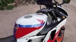 Honda CBR250RR Start up and Engine Sound [upl. by Notlehs]