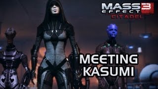 Mass Effect 3 Citadel DLC Meeting Kasumi [upl. by Lateh]