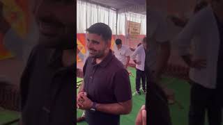 ravindersinghbhati ravsa physiotherapy camp awareness interview chiropractor [upl. by Seuguh394]