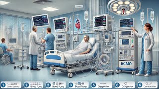 ECMO Extracorporeal membrane oxygenation￼ [upl. by Jecoa187]